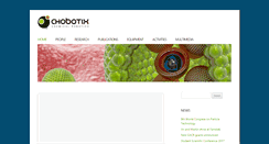 Desktop Screenshot of chobotix.cz